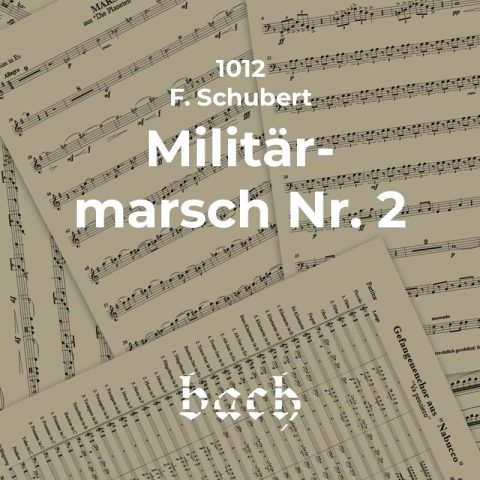 1012 - Militärmarsch Nr. 2