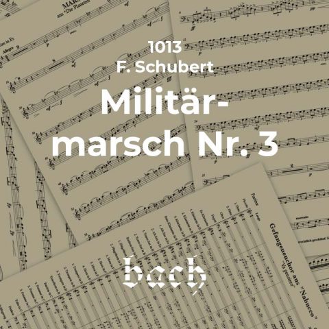 1013 - Militärmarsch Nr. 3
