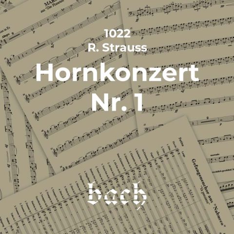 1022 - Hornkonzert Nr. 1