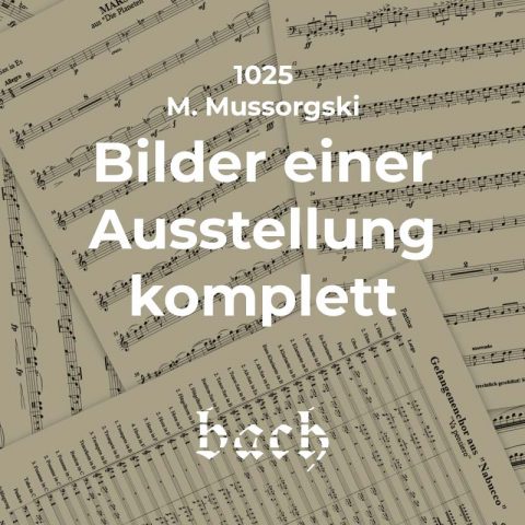 1025 - Bilder einer Ausstellung-komplett