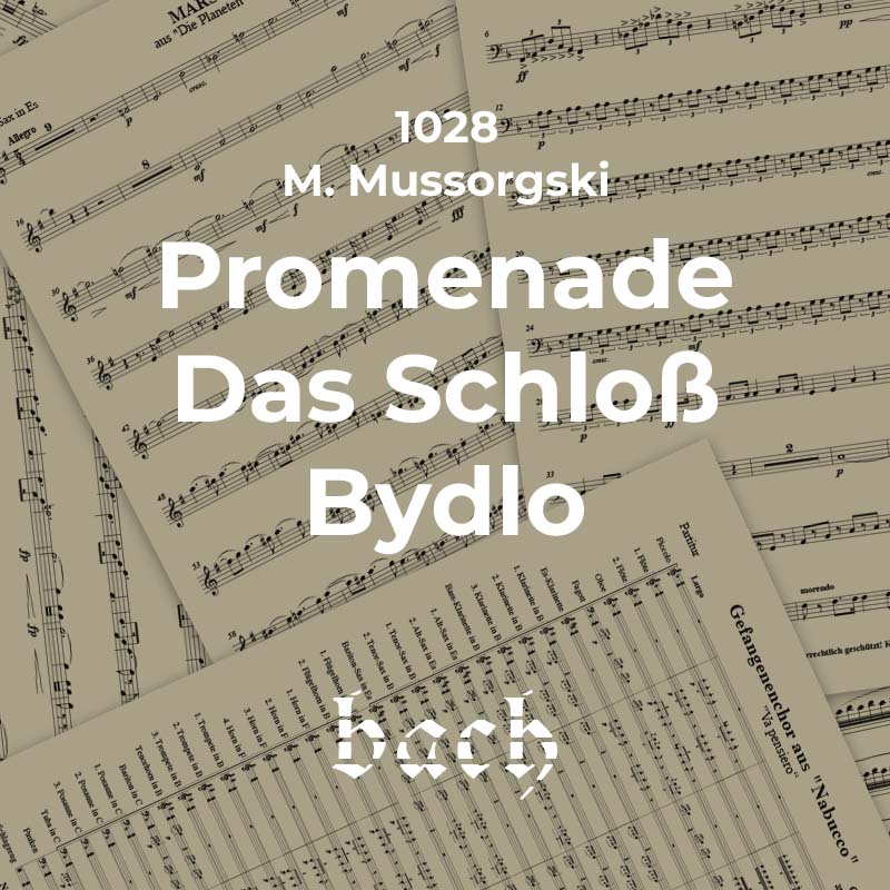 1028 - Promenade/Das alte Schloß/Bydlo